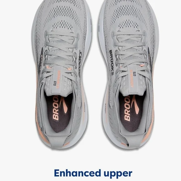 Brooks Women's Gray Running Shoes - Picture 7 of 14